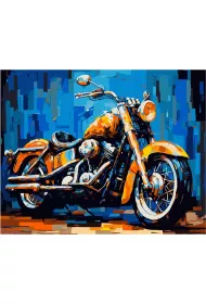 Koh-I-Noor Malowanie po numerach - Motor 40x50cm