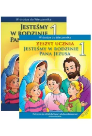 Pakiet: W drodze do Wieczernika 1. Jeste�my w rodzinie Pana Jezusa. Podr�cznik i zeszyt �wicze� do religii dla klasy 1 szko�y podstawowej