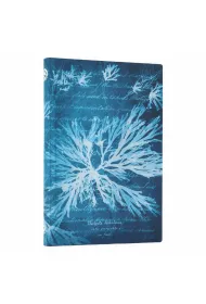 Anna Atkins` Cyanotypes Notatnik linia Sea Flowers mini