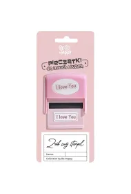 Be-Happy Gifts Piecz�tka z napisem I love You