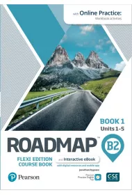 Roadmap B2. Flexi Course Book 1 + Ksi��ka w wersji cyfrowej