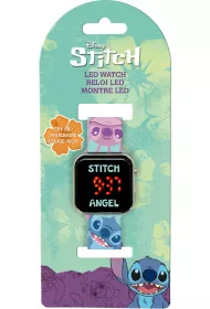 Stitch zegarek cyfrowy LED na rk Kids Euroswan Hiszpania