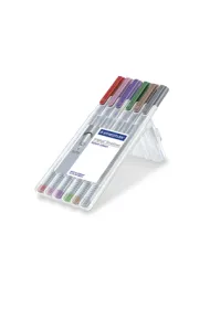 Staedtler Cienkopis Triplus Fineliner 0,3 mm 6 kolor�w naturalnych