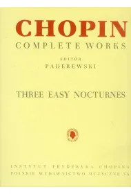 Chopin. Trzy �atwe nokturny na fortepian PWM