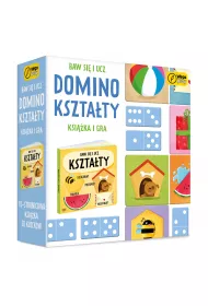 Baw si� i ucz. Domino. Kszta�ty. Gra i ksi��ka Wilga Play