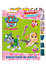 Psi Patrol. Naklejki na numerki. Dru�yna w akcji