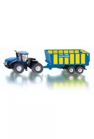 New Holland T9.560 z przyczep Farmer Siku S1947