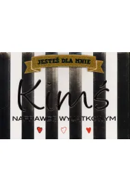 Kukartka Karnet Jeste� dla mnie kim� wyj�tkowym