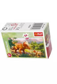 Puzzle mini 54 el. Niesamowite dinozaury 2 Trefl