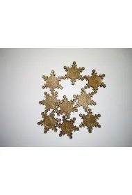 Gwiazdki na przylepcu z�ota �r.2,5cm