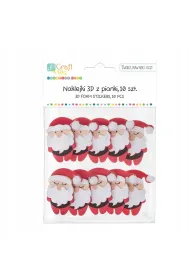 Dalprint Naklejki piankowe 3D Miko�aje 12x17 cm