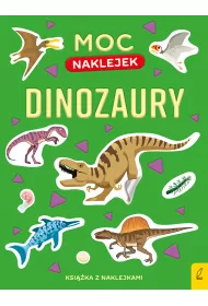 Moc naklejek. Dinozaury
