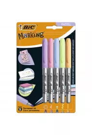 Bic Marker Marking Pastel Permamentne 5 szt.
