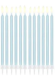 PartyDeco �wieczki urodzinowe g�adkie 14 cm