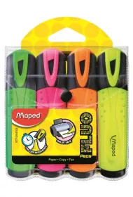 Maped Zakre�lacz Fluo Peps 4 szt.