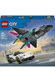 LEGO City Odrzutowiec kontra samoch�d 60489