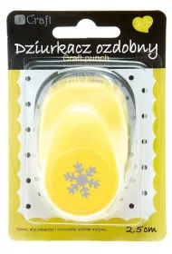 Dalprint Dziurkacz dekoracyjny �nie�ynka 25 mm