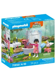Playmobil Animals & Friends Zwierz�ta w k�pieli 71950