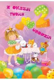 Art Nuvo Karnet 2 urodziny przyj�cie