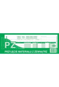 Przyj�cie materia�u1/2 A4 (PZ)362-0