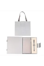 Cresco D�ugopis + notes Elegant premium srebrny