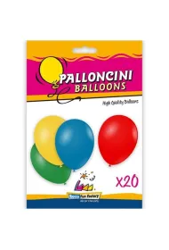 Balony lateksowe mix kolor�w 26 cm 20 szt.