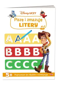 Disney Uczy Mix. Pisz� i zmazuj� litery