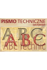 Kreska Blok pismo techniczne typu A pochy�e A4