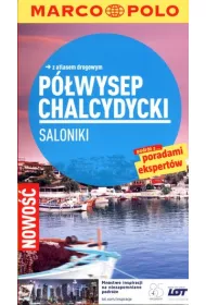 P�wysep Chalcydycki Saloniki Przewodnik Marco Polo z atlasem drogowym