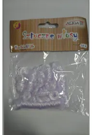 Sztuczne w�osy bia�e 14g