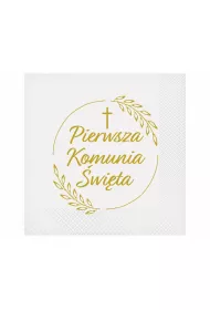 Godan Serwetki Pierwsza Komunia k�osy 33x33 cm