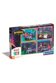 Puzzle 4w1 - Batwheels (12+16+20+25 el.) Clementoni
