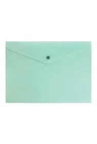 Koh-I-Noor Teczka A4 zamykane na zatrzak pastel zielony