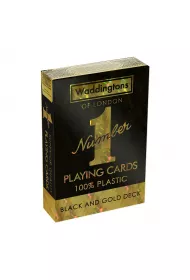 Karty do gry Waddingtons. Black and Gold