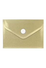 Biurfol Teczka koperta A7 PP stardust gold