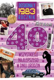 Kukartka Karnet Urodziny 40 (rocznik)