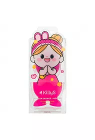 Tamagotchi Girl gbeczka do makijau ze stojakiem Magenta
