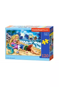 Puzzle 120 el. Ma�a syrenka B-13388 Castorland