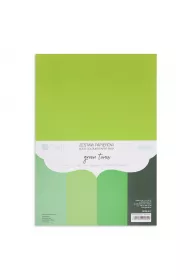 Dalprint Zestaw papier�w A4 Green Tones 220g,  20 arkuszy
