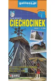 Ciechocinek Plan miasta 1: 9 000