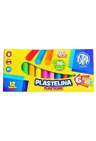 Plastelina Astra 12 kolor�w 12 szt.