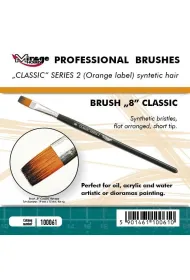 P�dzelek p�aski high quality classic rozm 8