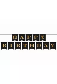 Godan Girlanda papierowa Happy Birthday 250 cm