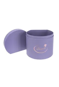 Rozette Pude�ko Flower Box purpurowy