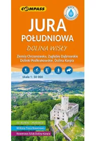 Jura Po�udniowa Dolina Wis�y mapa laminowana skala 1 : 50 000