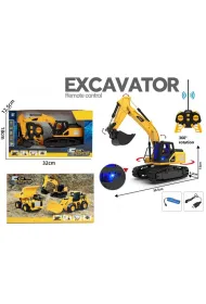 Koparka R/C 1:24 �wiat�o d�wi�k �adowanie USB wind Madej