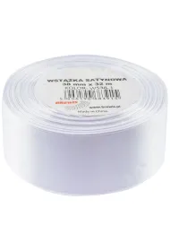Brewis Wst��ka satynowa bia�a 38mm x 32m