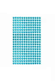 Dalprint Kryszta�ki samoprzylepne blue 6mm 260 szt.
