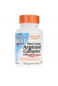 Doctors Best Fast Acting Arginine Complex with Nitrosigine Suplement diety 60 tab.