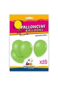 Balony jasnozielone 26 cm 20 szt.